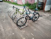 Велосипедная парковка из нержавеющей стали, кольца