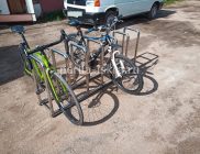 Велосипедная парковка из нержавеющей стали